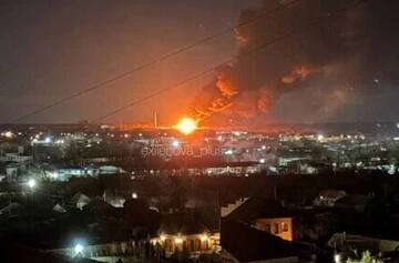 Генштаб підтвердив, що Сили оборони уразили нафтобазу в окупованому Луганську