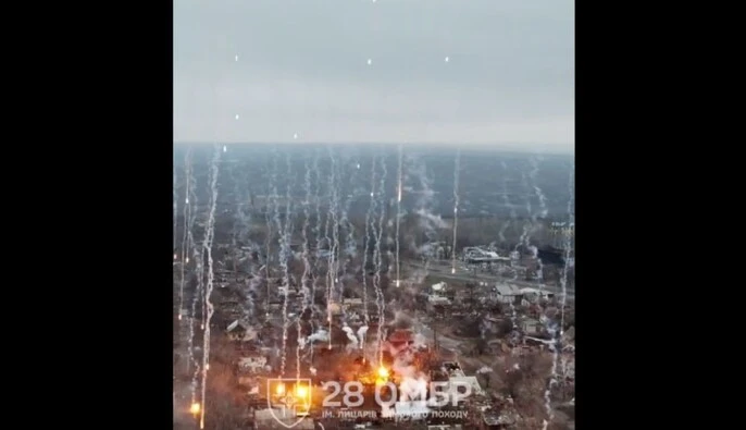 Російська армія атакувала Костянтинівку фосфорними боєприпасами — військові 28 ОМБр