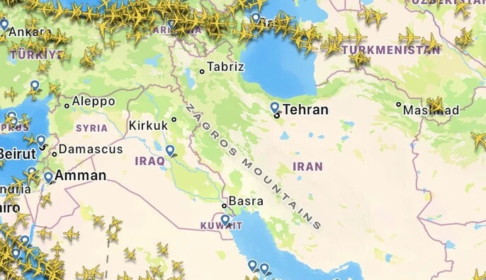 Международные авиакомпании массово отменяют рейсы в Ближний Восток