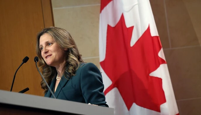 «Я – внештатный советник»: Христя Фриланд объяснила, почему присоединилась к экономическому восстановлению Украины