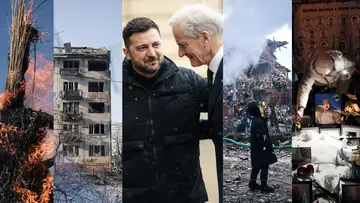 Київ під ударами, суди, міжнародні зустрічі і річниця вторгнення: лютий 2026 у в об'єктиві "Апострофа"