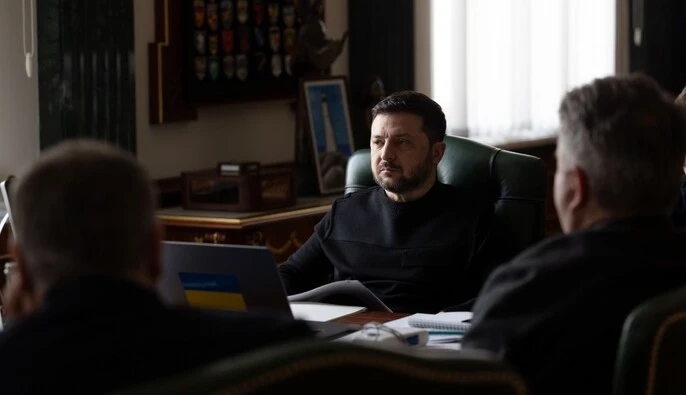 Зеленський: Через бойові дії наступні переговори з РФ та США в Абу-Дабі не підтверджені