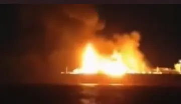 У Середземному морі спалахнув російський газовоз Arctic Metagaz: усі деталі