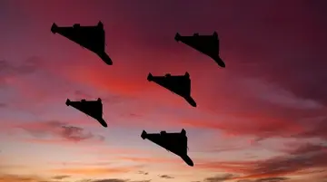 В Чугуеве после атаки дронов пылает дом, пострадали два человека