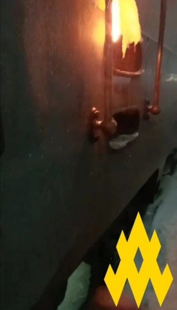 Партизани знищили тепловоз у Брянську 