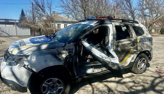 РФ атакувала Нікополь на Дніпропетровщині: постраждали 6 поліцейських