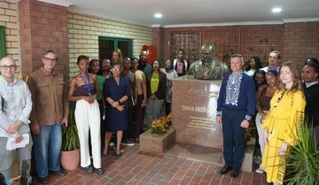 Перший Шевченко в Африці: в Республіці Ботсвана встановили памʼятник Кобзаря 