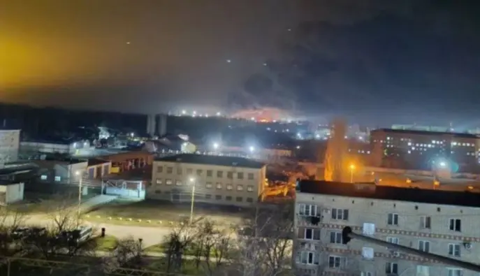 У Краснодарському краї після атаки горить нафтотермінал "Тихорецьк-Нафта"
