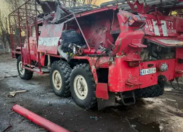 На Харківщині рятувальники двічі потрапили під повторні удари під час гасіння пожеж