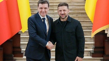 Президент Зеленский прибыл с визитом в Румынию