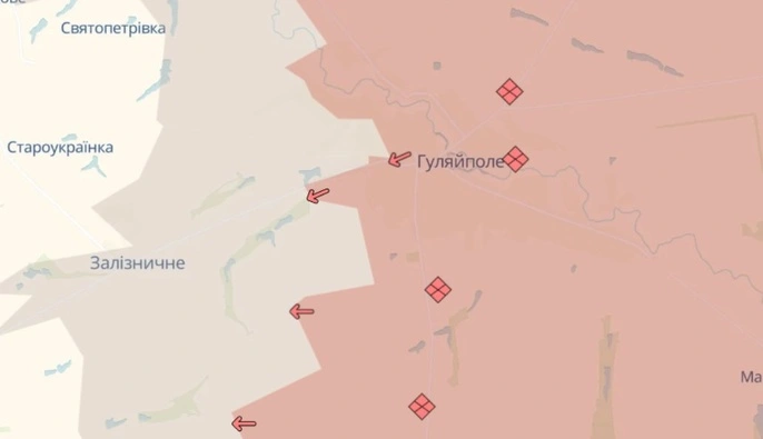Російські війська сповільнили просування біля Гуляйполя, сил для наступу на Оріхів у них немає — військовий