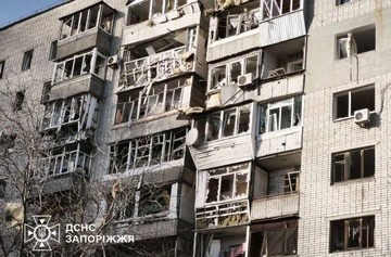 Число раненых из-за атаки на Запорожье возросло до 10, среди них — 17-летний парень