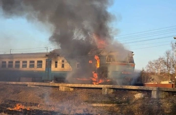 Росіяни атакували дроном пасажирський потяг на Сумщині