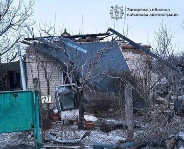 За сутки Россия нанесла 780 ударов по Запорожской области — один человек погиб, семеро получили ранения