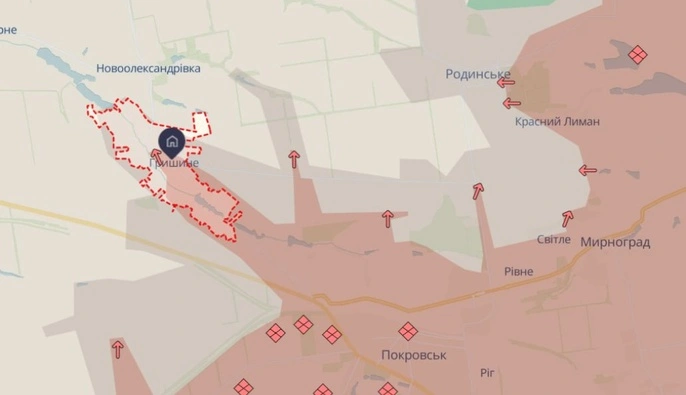 Российская армия пытается взять под полный контроль Гришино Донбасса — военные