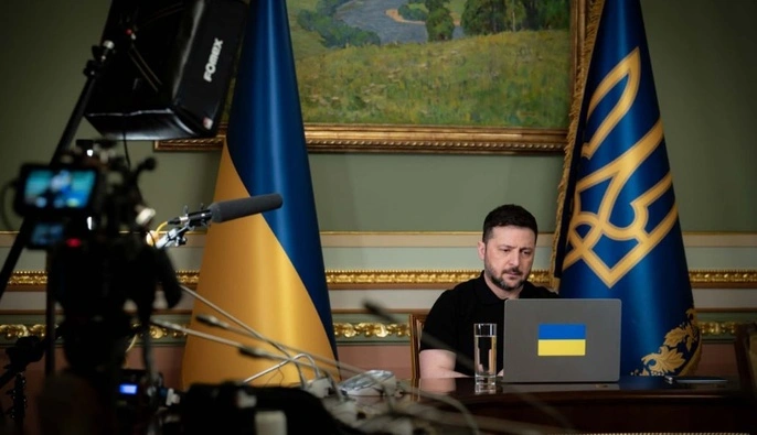 Зеленський: Путін ніколи не хотів переговорів та припинення війни