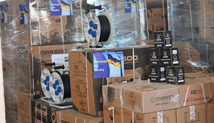 Київщина отримала чергову партію генераторів та обладнання від Польщі — ОВА