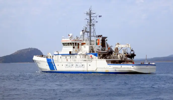 У берегов греческого острова затонуло судно пограничного агентства ЕС — четверо человек получили ранения