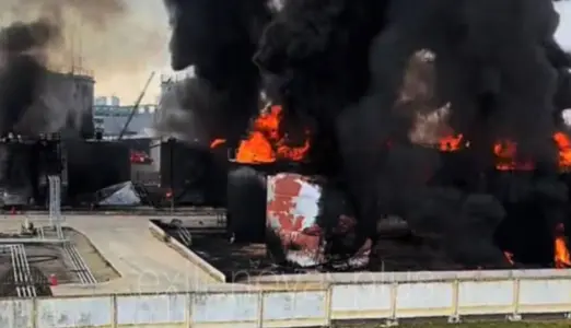 У Лабінську після атаки БПЛА знищено більшість резервуарів на нафтобазі – монітори