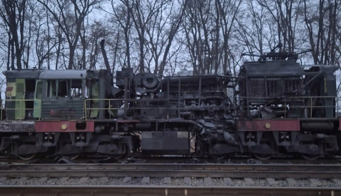 В Черниговской области враг обстрелял железнодорожную инфоструктуру