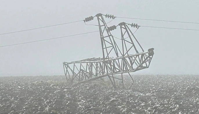 На Миколаївщині через атаку росіян постраждала ЛЕП 