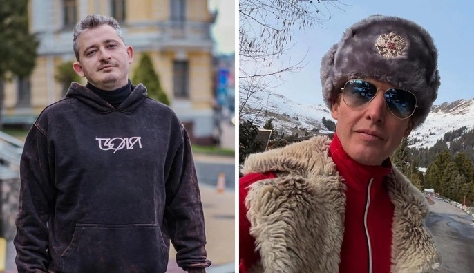 "Помий свою голову - і зовні, і зсередини": Коля Сєрга засудив Джеймса Бланта за шапку з гербом РФ