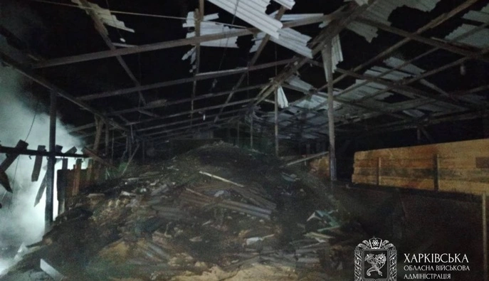 ЗС РФ атакували Харків і 9 населених пунктів області 