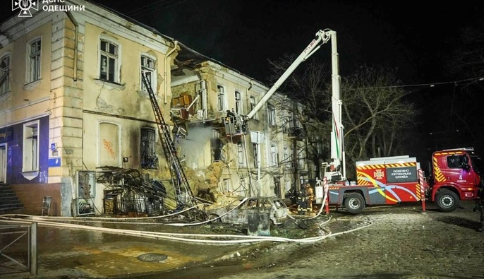 Кількість поранених через атаку РФ на Одесу зросла до чотирьох