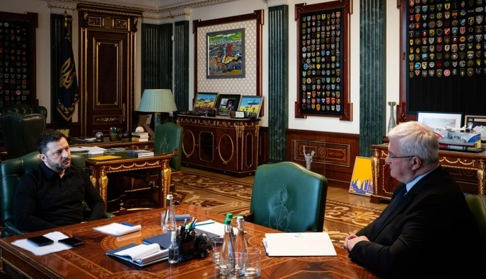 Зеленський обговорив із Сибігою кроки з посилення уваги світу до захисту України