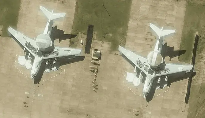 Генштаб: ВСУ поразили российский самолет-разведчик А-50