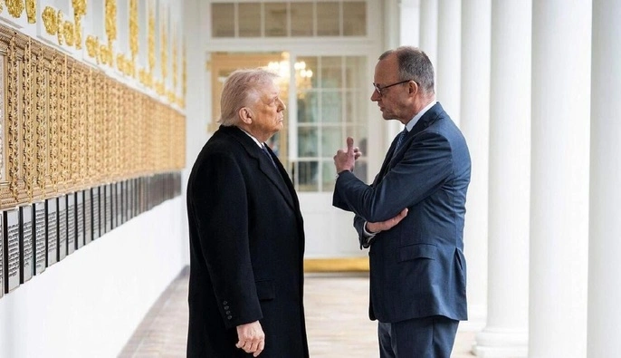 Канцлер Німеччини Мерц має намір запросити Трампа до країни у вересні