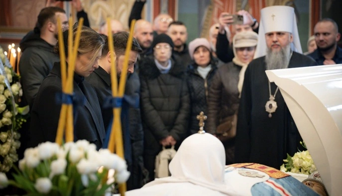 Украина прощается с Патриархом Филаретом: Зеленский посетил церемонию
