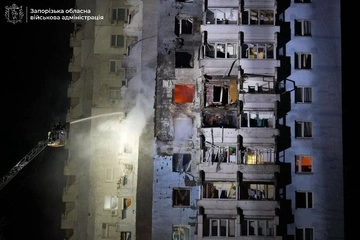 Атака на Запорожье: разрушены и повреждены многоквартирные и частные дома, есть погибший и раненые
