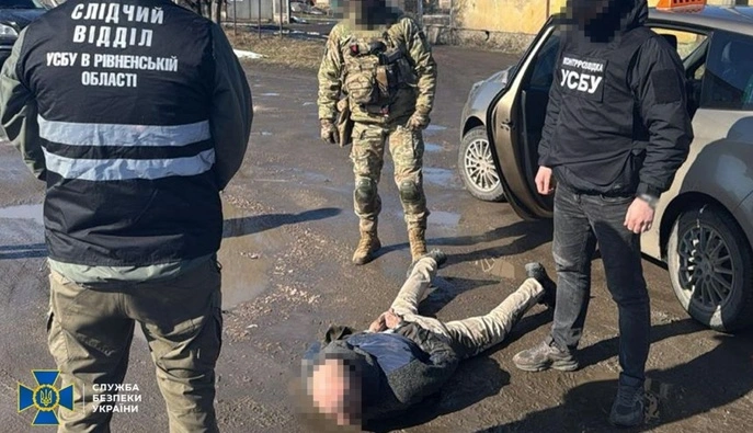 В Ровно задержан мужчина по подозрению в корректировке воздушных атак РФ