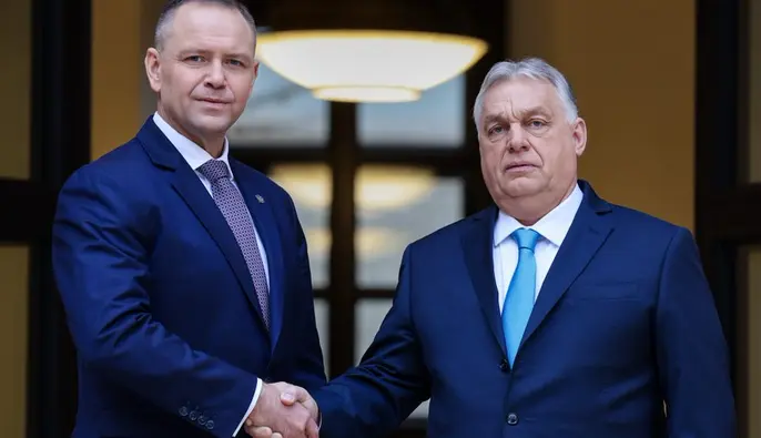 Президент Польщі Навроцький зустрівся з Орбаном у Будапешті