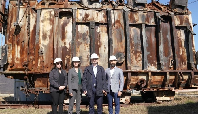 Делегація США відвідала одну з атакованих РФ підстанцій Укренерго: подробиці