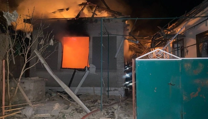 РФ атакувала південь Одещини – зруйновано будинок, є постраждала