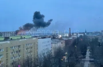 Дроны атаковали несколько регионов РФ: в Белгороде нет света, пылает порт Усть-Луга