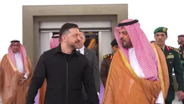 Зеленский прибыл в Саудовскую Аравию