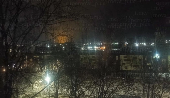 У Череповці після атаки дронів спалахнуло підприємство "Апатит"