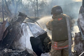 ГСЧС: россияне обстреляли четыре района Днепропетровщины, есть раненые
