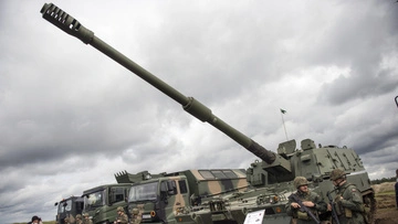 Новая гаубица 8x8 от Южной Кореи имеет дальность стрельбы более 40 км.