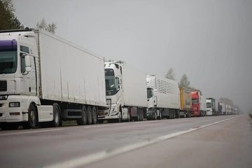 З Білорусі до Литви повернулися 272 вантажівки після чотиримісячного простою