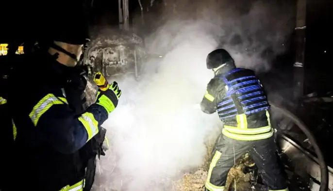 Атака дронів на Київщині: у Броварському районі поранено чоловіка