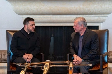 Зеленський зустрівся з королем Йорданії: обговорили можливе партнерство в безпековій сфері