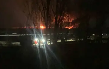 В окупованому Алчевську уражено металургійний комбінат та підстанцію