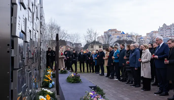 Буча символизирует жестокость войны России против Украины — Каллас 