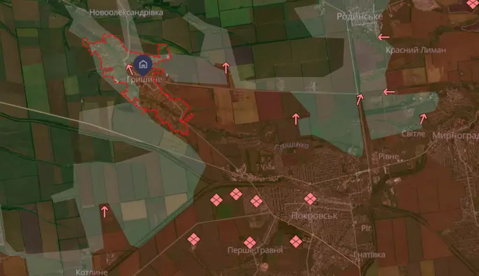 На подступах к Гришиному россияне несут потери и находятся без пищи и воды – ДШВ