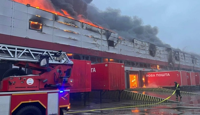 В Луцке в результате атаки уничтожен терминал «Новой почты» — комментарий компании