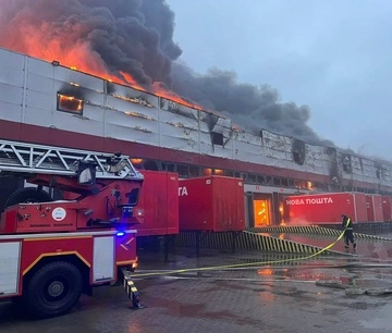 У Луцьку внаслідок атаки знищено термінал Нової пошти – коментар компанії